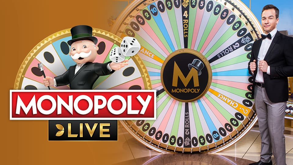 Play the Monopoly slot by Evolution on Jonbet