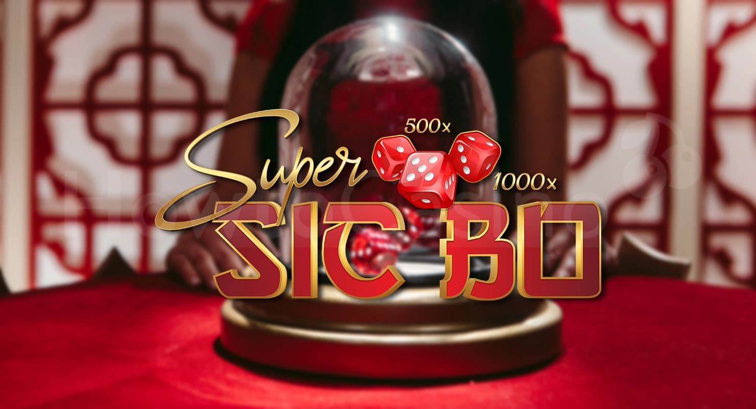 Super Sic Bo slot visual from Evolution available on jonbet88.com.br